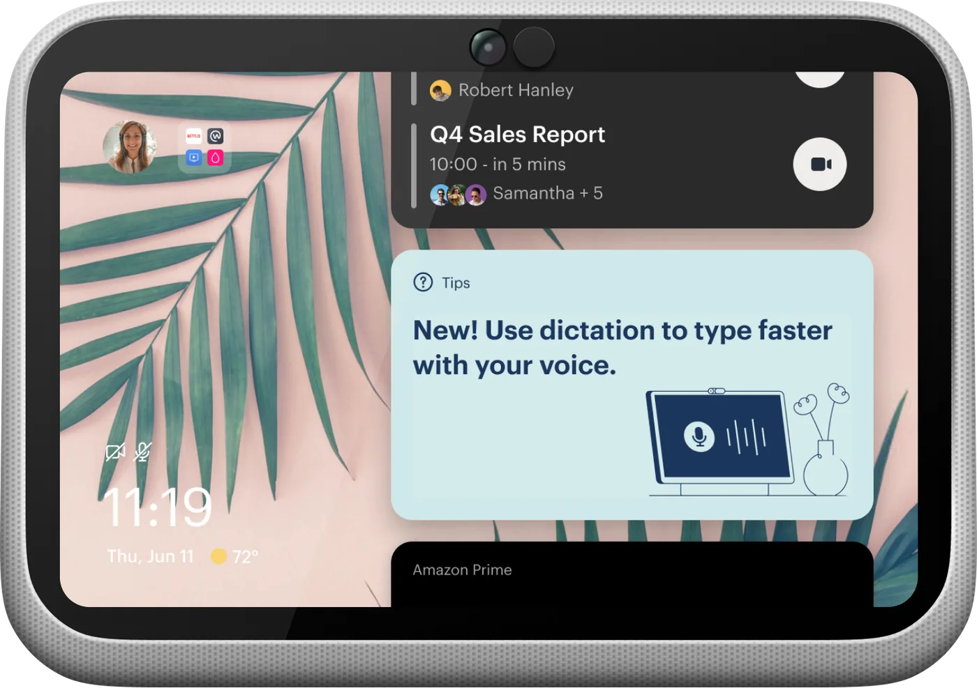 Portal Dictation — screen 1